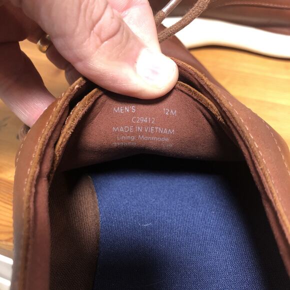 Cole Haan Grand Dress Shoes Mens 12M Tour Plain Ox Woodbury Ivory C29412 - Picture 9 of 12